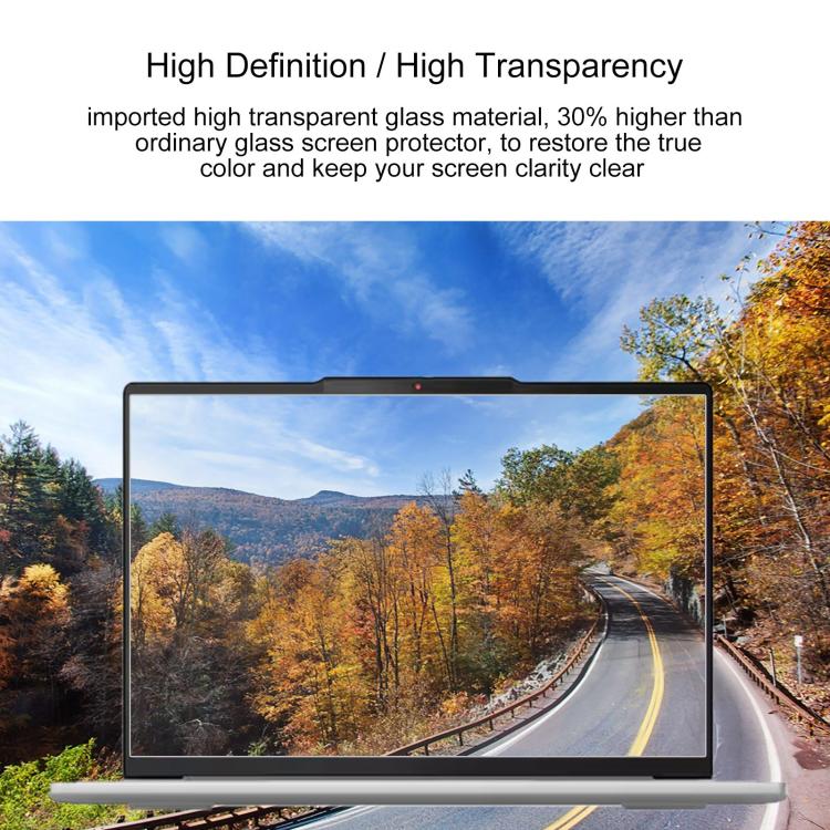 Película de vidrio templado Lenovo IdeaPad Slim 5 Light 13.3 protección pantalla 9H 0.3 mm 2 unidades
