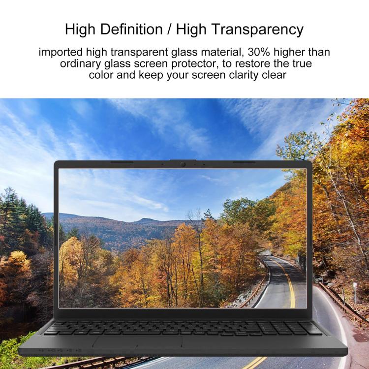 Película de vidrio templado Fujitsu FMV Lite WA1 15.6 pulgadas 9H 0.3 mm