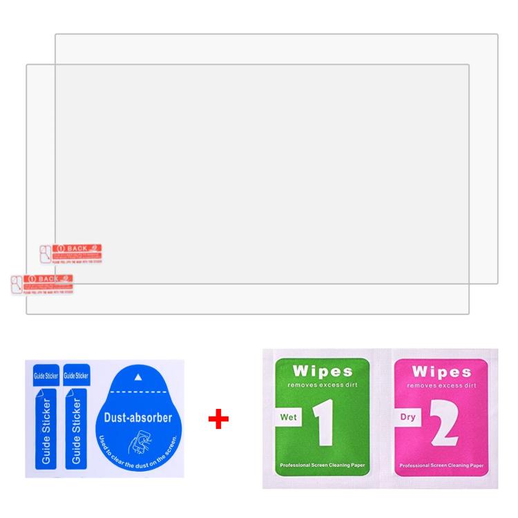 Película de vidrio templado Fujitsu LIFEBOOK U938 13.3 protección pantalla 9H 0.3 mm 2 unidades
