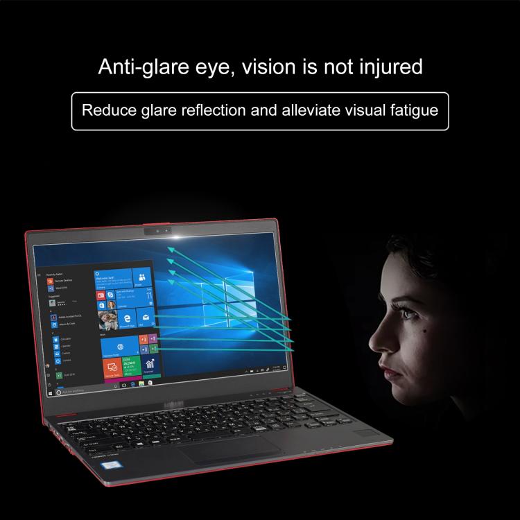 Película de vidrio templado Fujitsu LIFEBOOK U938 13.3 protección pantalla 9H 0.3 mm 2 unidades