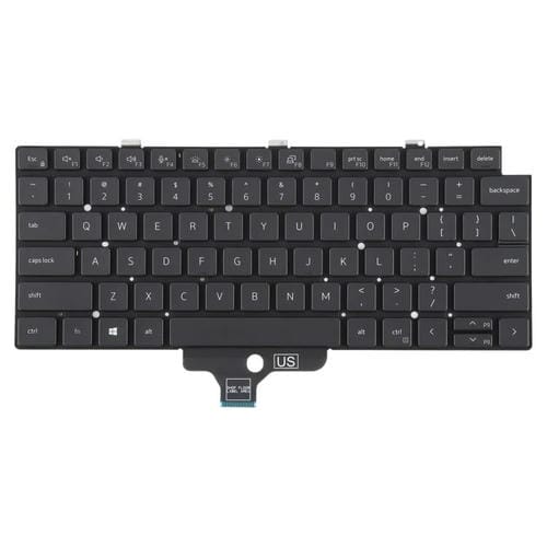 Backlit Keyboard Dell Latitude 5320 7320 USA Version Laptop (Black)