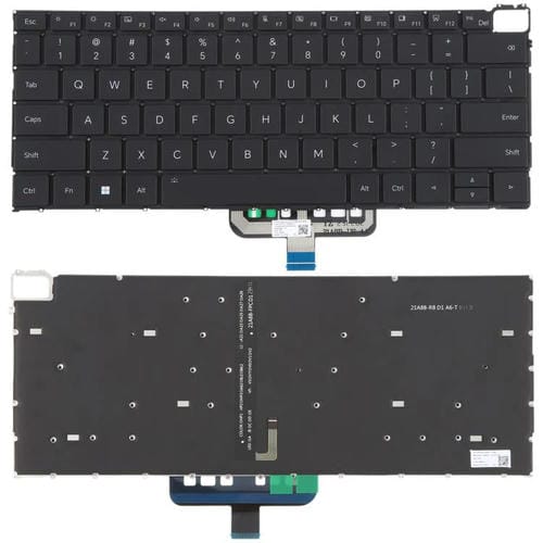 Tastiera Retroilluminata Portatile Honor MagicBook 21 / 22 HGE-W56 V14 HGF-W56 / W76 GLO-F56 / F76 (Nero) Versione USA
