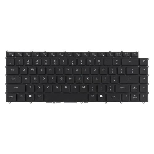 Backlit RGB Mechanical Keyboard Dell M16 R1 X16 R1 R2 W0X5N5 (Black) USA Version