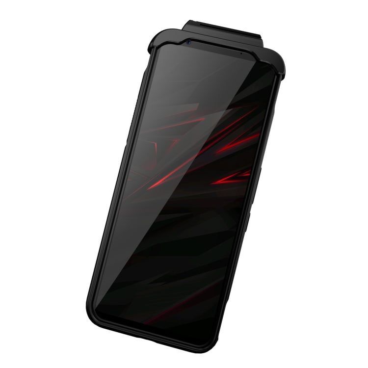 Para ZTE Nubia Magic Red Magic 5G / 5S Sombra de mariposa a prueba de golpes TPU Funda protectora (Negro)