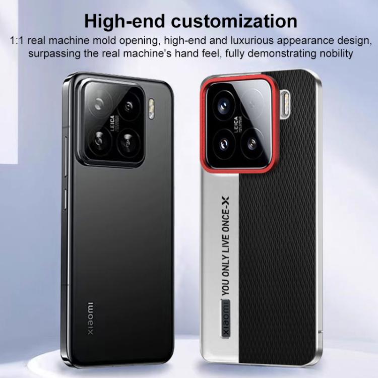 Funda de cuero con textura de diamante para Xiaomi 12S Ultra (naranja)
