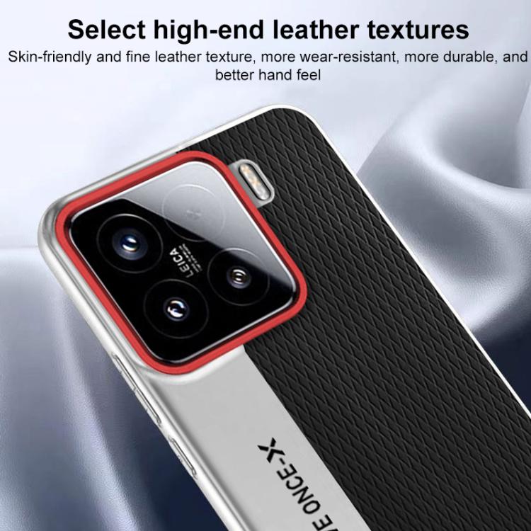 Funda de cuero con textura de diamante para Xiaomi 12S Ultra (naranja)