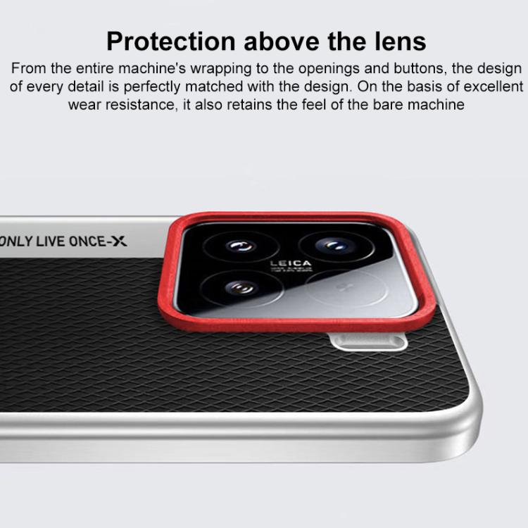 Funda de cuero con textura de diamante para Xiaomi 12S Ultra (naranja)
