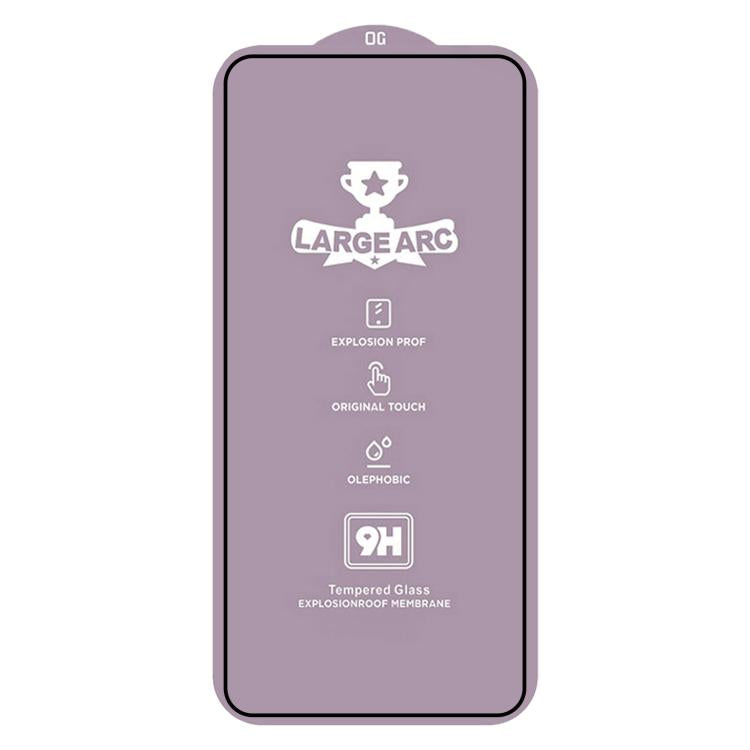 Película de vidrio templado de arco grande de aluminio de 0,4 mm de alto para Samsung Galaxy S21 5G 9H