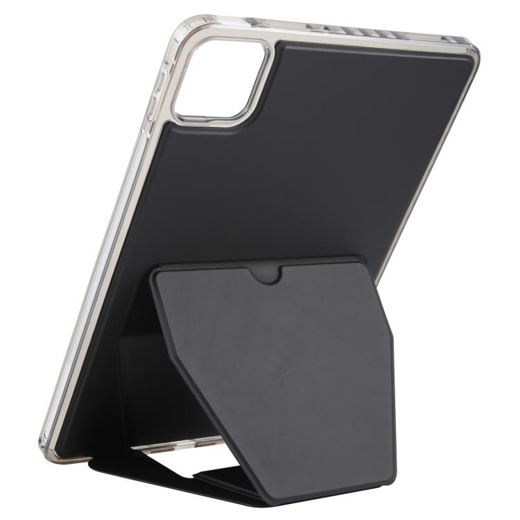 Funda plegable magnética de cuero acrílico para Xiaomi Pad 7/7 Pro (negra)