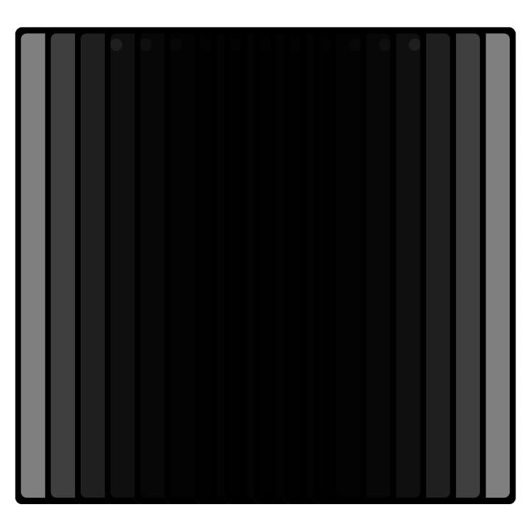 Película de vidrio templado de privacidad de 360 grados con cobertura total de seda para Samsung Galaxy Z Fold7 5G, 25 unidades