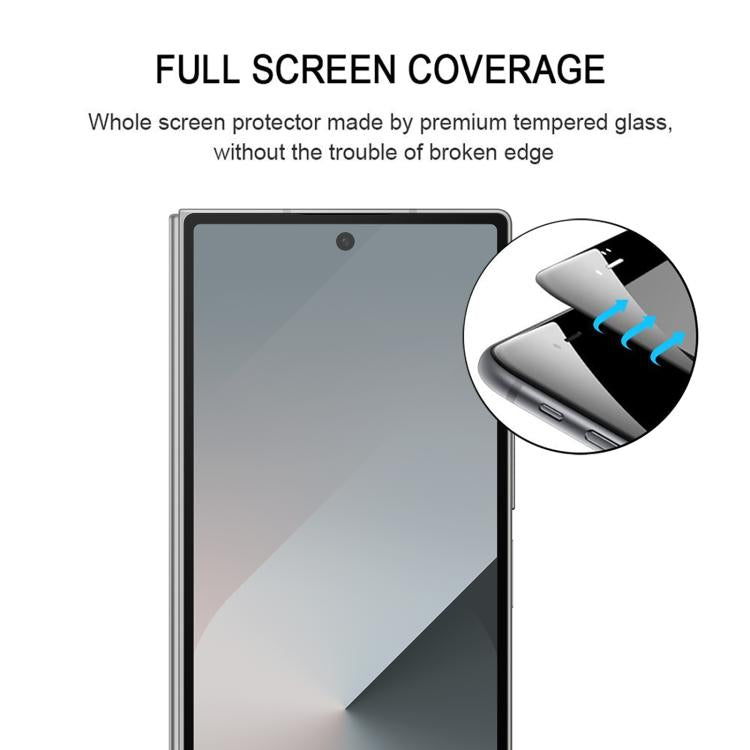 Película de vidrio templado HD de cobertura completa de seda para Samsung Galaxy Z Fold7 5G