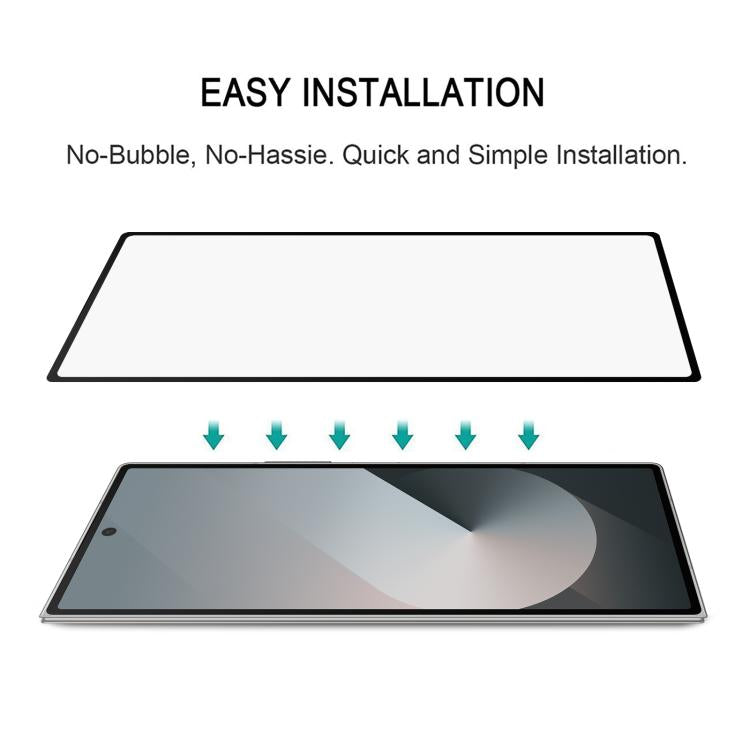 Película de vidrio templado HD de cobertura completa de seda para Samsung Galaxy Z Fold7 5G