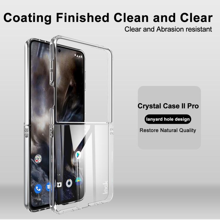 Funda protectora de cristal resistente al desgaste imak Wing II para Samsung Galaxy Z Flip7 5G