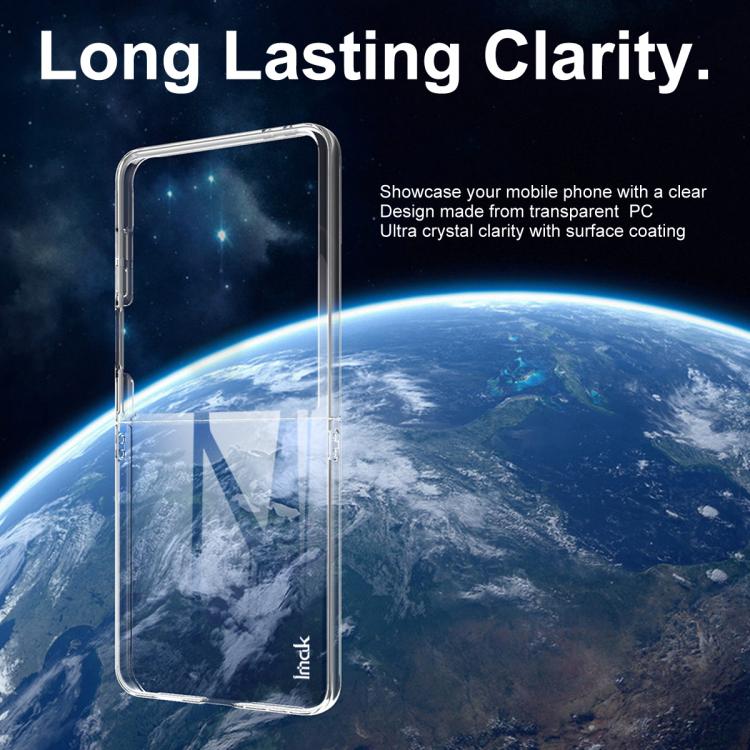 Funda protectora de cristal resistente al desgaste imak Wing II para Samsung Galaxy Z Flip7 5G