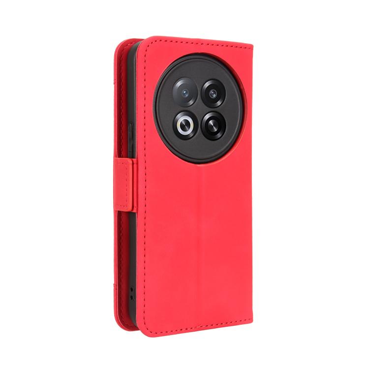 Funda de piel con textura de becerro y ranuras para tarjetas para Meizu Note 16 Pro 5G (roja)