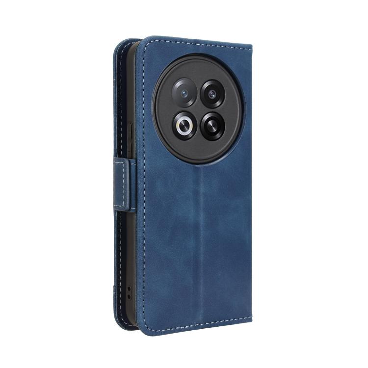 Funda de piel con textura de becerro y ranuras para tarjetas para Meizu Note 16 Pro 5G (azul)