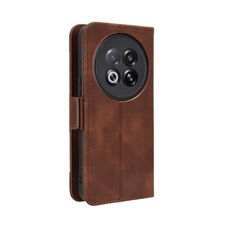 Funda de piel con textura de becerro y ranuras para tarjetas para Meizu Note 16 Pro 5G (marrón)