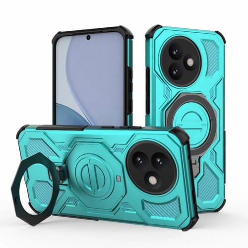 Funda magnética de TPU y PC MagSafe de color sólido para Redmi K80 Ultra 5G J-20 (azul lago)