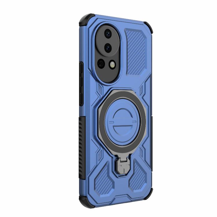 Funda magnética de TPU y PC para Huawei nova 12 5G J-20 (azul)