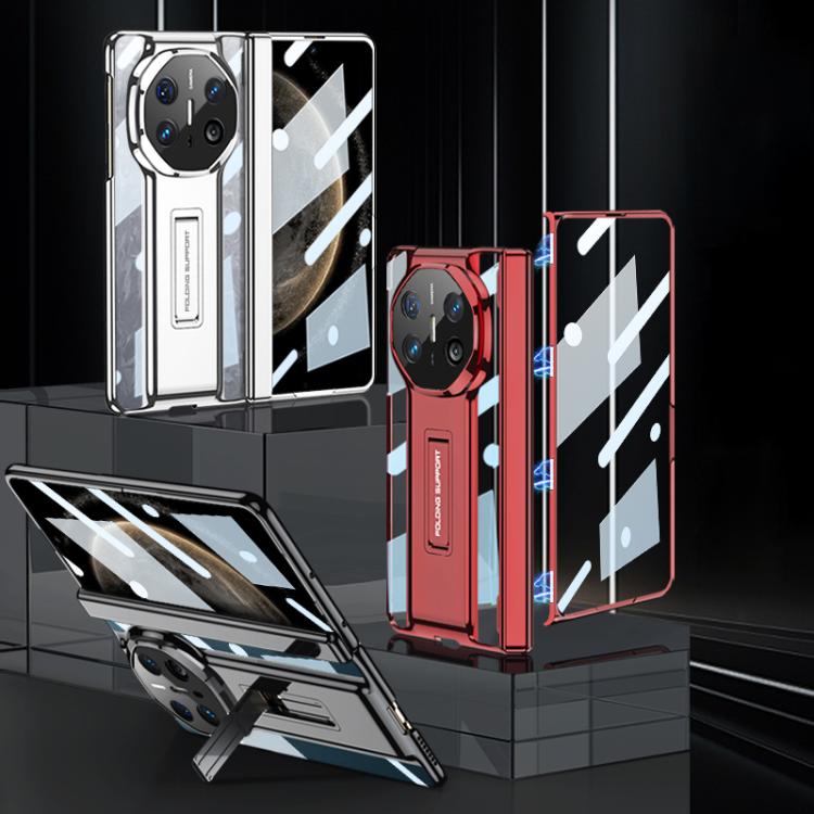 Funda magnética plegable GKK para Huawei Mate X6 (roja)