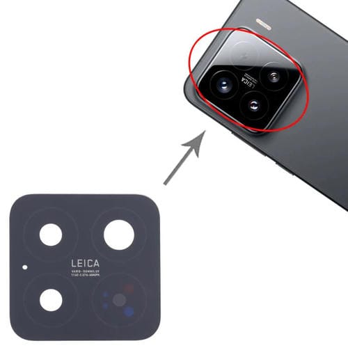 Lentes de Câmara Traseira Xiaomi 15 (10 Unidades)