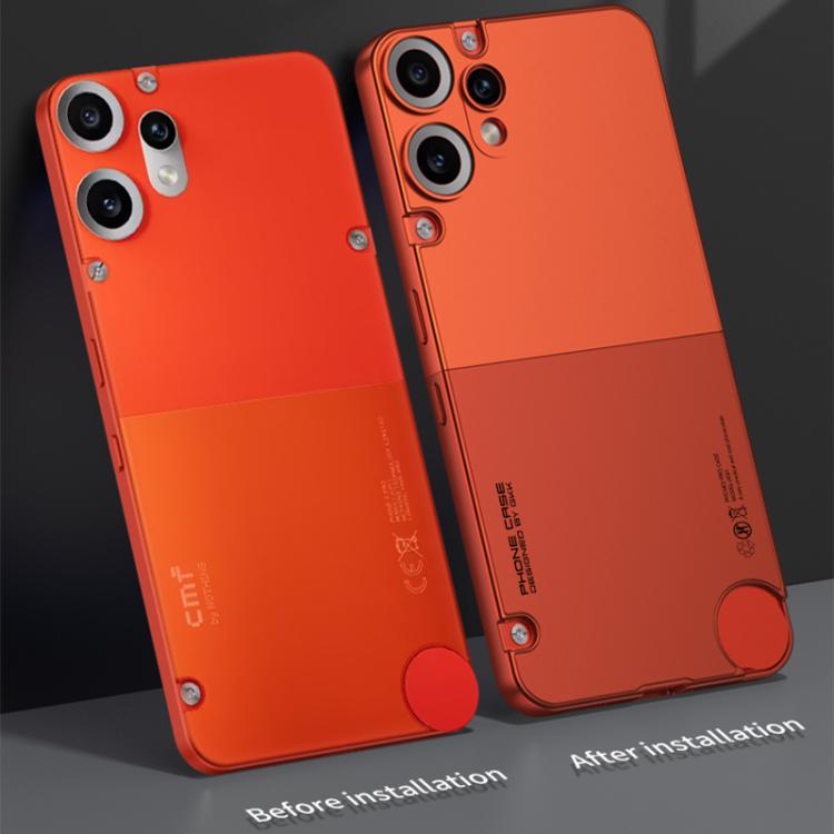 Funda antigolpes GKK para CMF Phone 2 Pro (Negro)