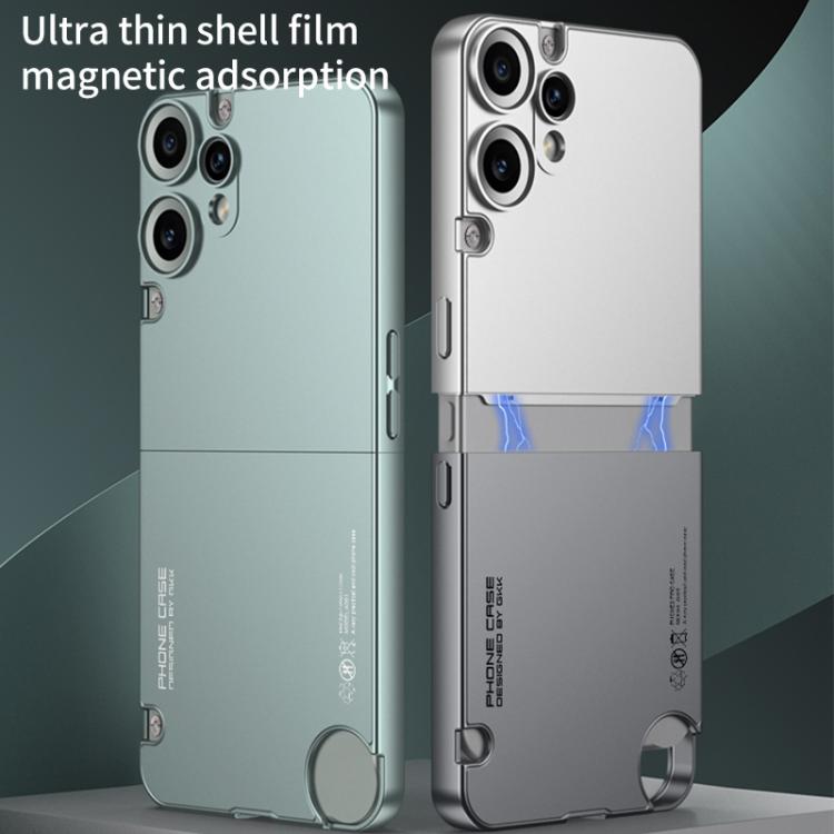 Funda antigolpes para teléfono CMF Phone 2 Pro GKK con conexión de mortaja y espiga, color de contraste (azul)
