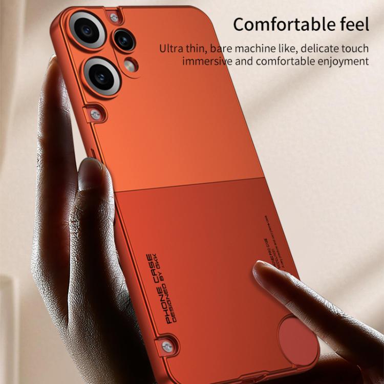 Funda antigolpes para teléfono CMF Phone 2 Pro GKK con conexión de mortaja y espiga, color de contraste (azul)