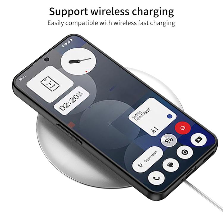 Funda de piel de alce GKK para el teléfono 3a For Nothing (fibra de carbono)