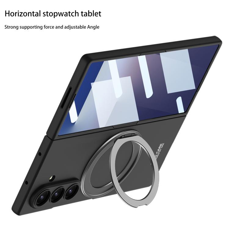 Funda magnética ultrafina con soporte giratorio para Samsung Galaxy Z Fold7 5G GKK (gris)