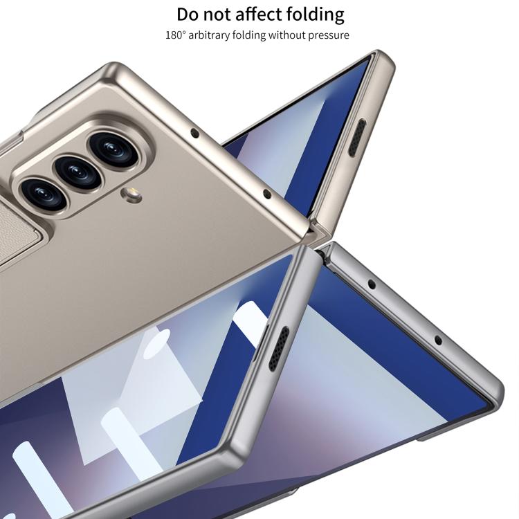 Funda ultrafina GKK con soporte para Samsung Galaxy Z Fold7 5G (verde)