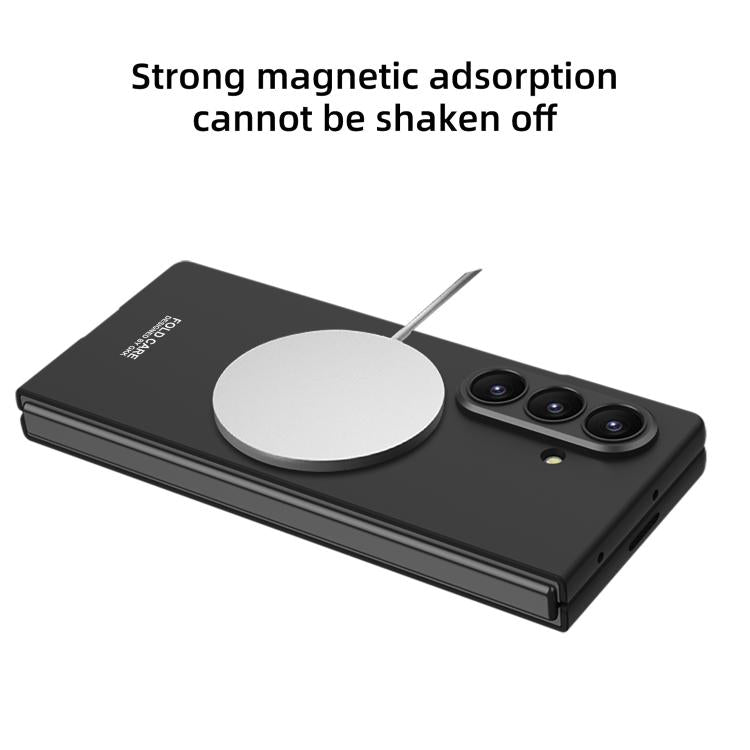Funda ultrafina con MagSafe integrado GKK para Samsung Galaxy Z Fold7 5G (plateada)