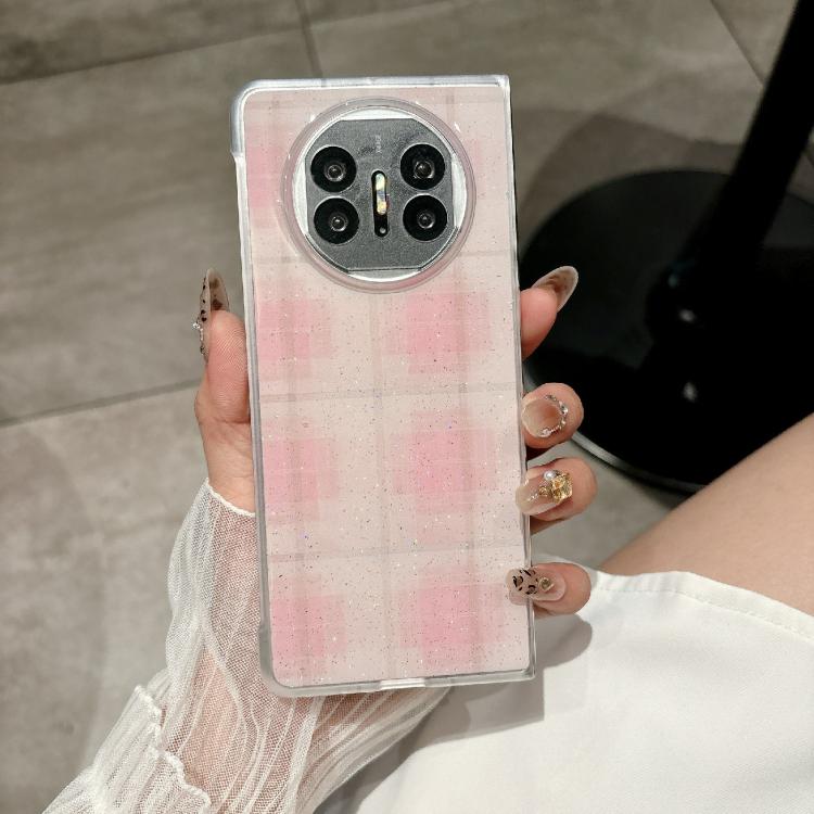 Funda para Huawei Mate X3/X5 con diseño de puntos brillantes (rosa)