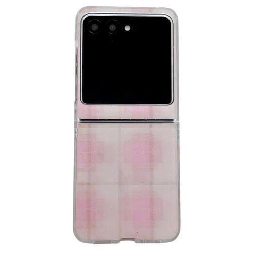 Funda para Motorola Razr 60/Razr 50 con diseño de puntos brillantes (rosa)