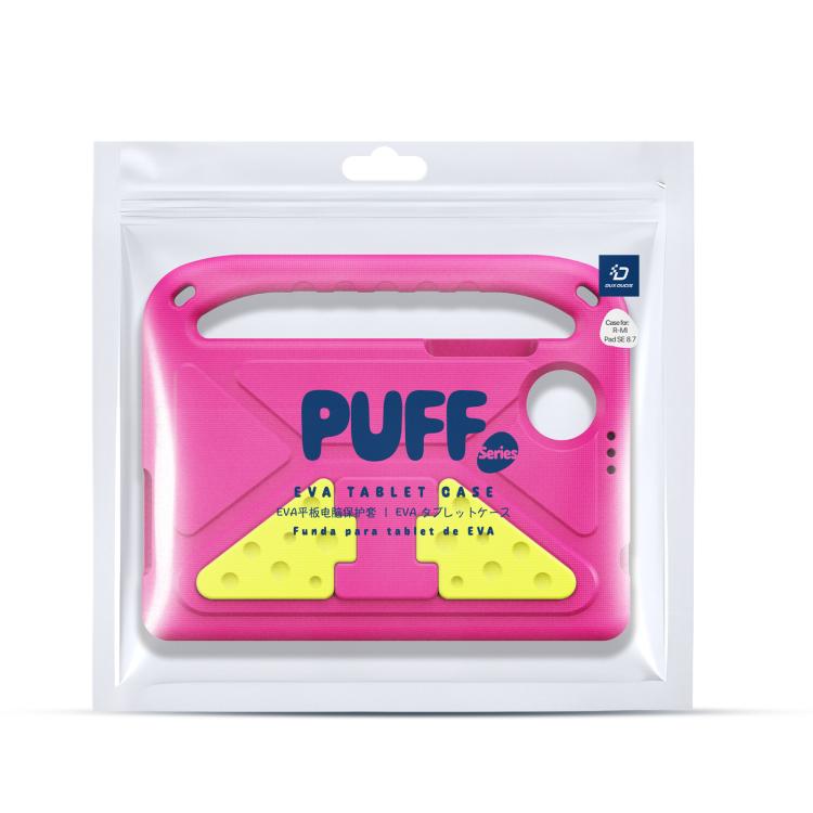 Funda portátil EVA para tableta Xiaomi Redmi Pad SE 8.7 DUX DUCIS PUFF Series (rosa)