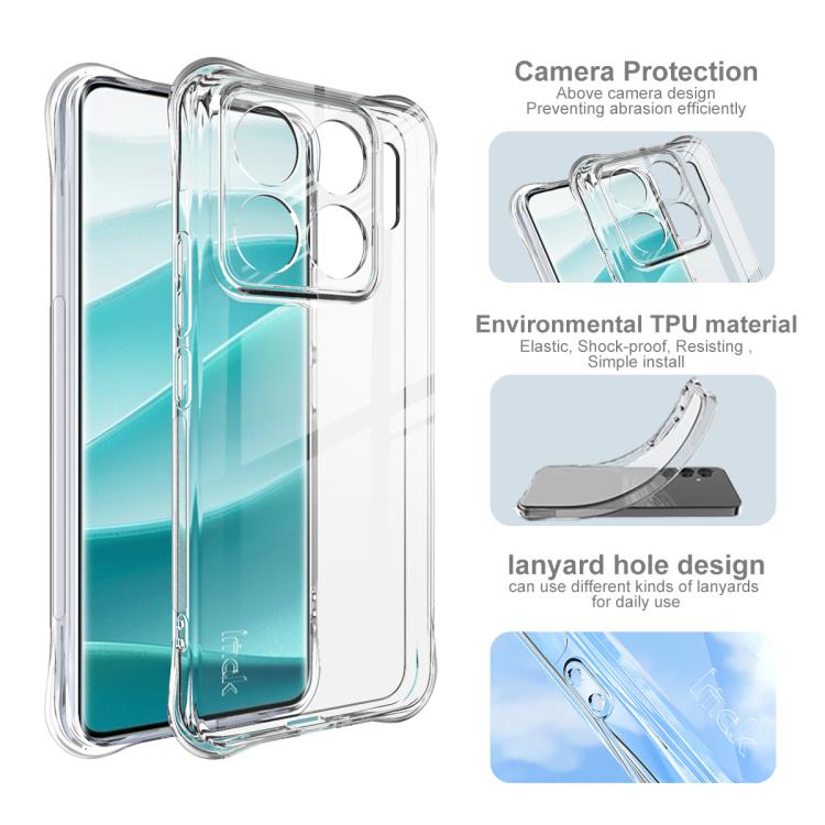 Funda de TPU transparente con airbag para Xiaomi 15S Pro imak