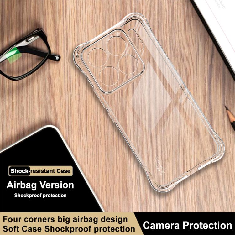 Funda de TPU transparente con airbag para Xiaomi 15S Pro imak
