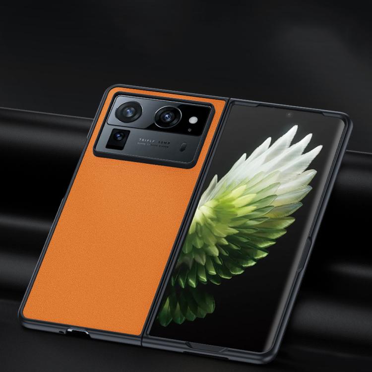 Funda ultrafina de piel lisa para Tecno Phantom V Fold (verde)
