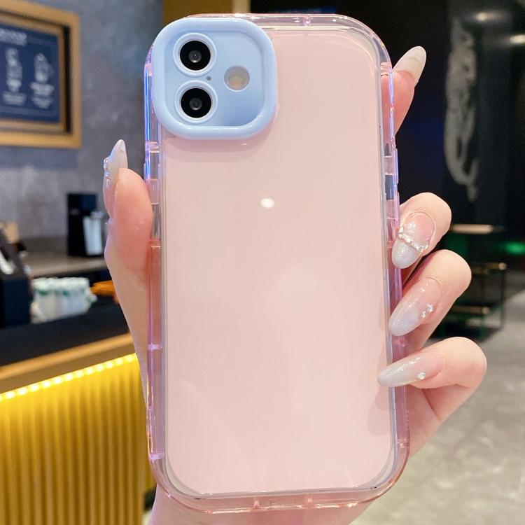 Funda de TPU + PC MagSafe con colores vibrantes para iPhone 16 (rosa)