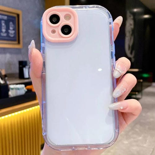 Funda de TPU + PC con MagSafe de colores vibrantes para iPhone 14 Plus (azul)