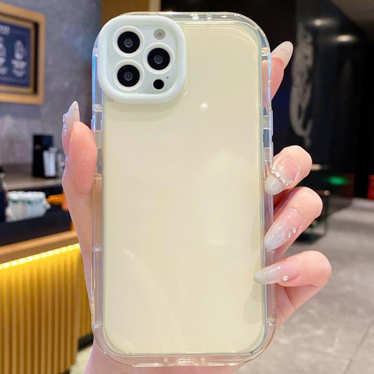 Funda de TPU + PC MagSafe de colores vibrantes para iPhone 13 Pro Max (amarilla)
