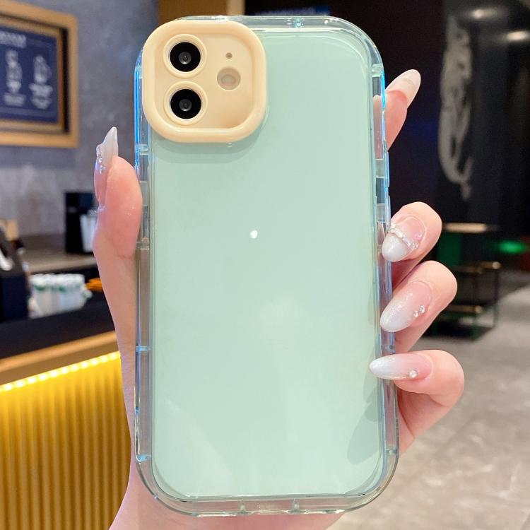 Funda de TPU + PC con MagSafe de colores vibrantes para iPhone 11 (verde)