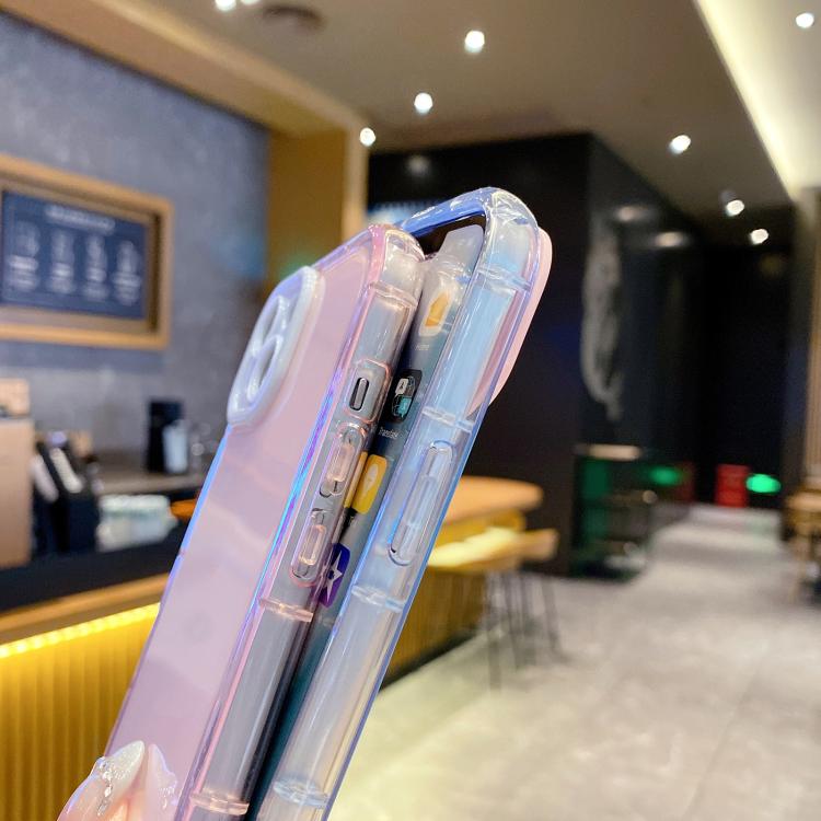 Funda de TPU + PC con MagSafe de colores vibrantes para iPhone 12 (rosa)
