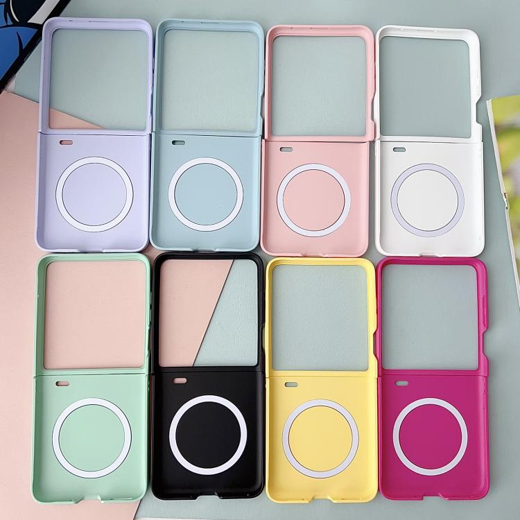 Funda para teléfono de PC con textura ondulada y MagSafe para Honor V (blanca)