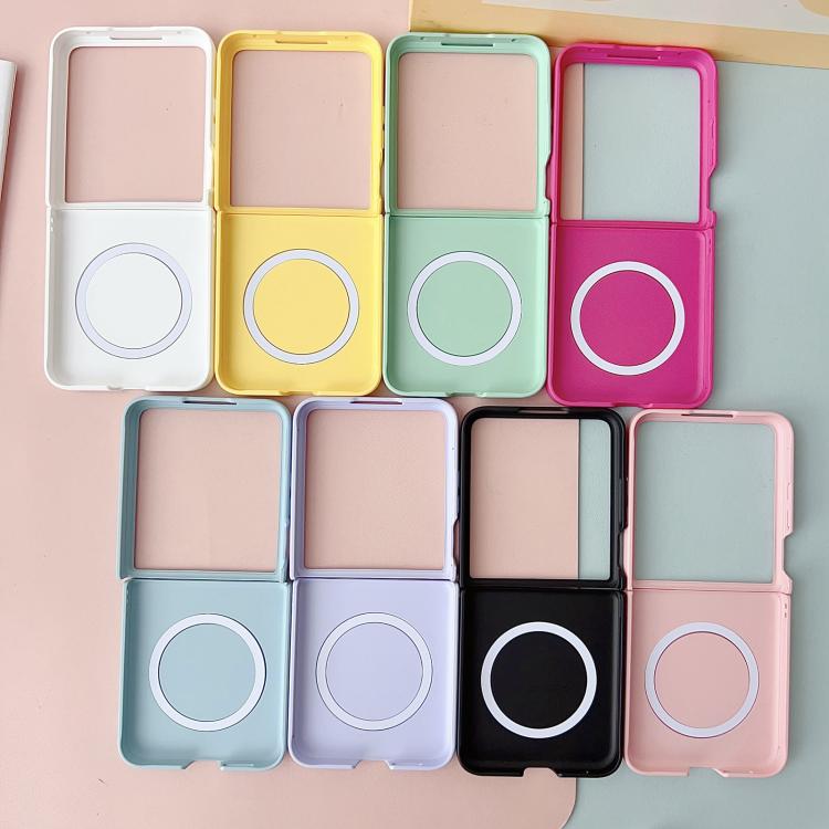 Funda para Xiaomi Mix Flip Wave Texture MagSafe con tacto suave (rosa)