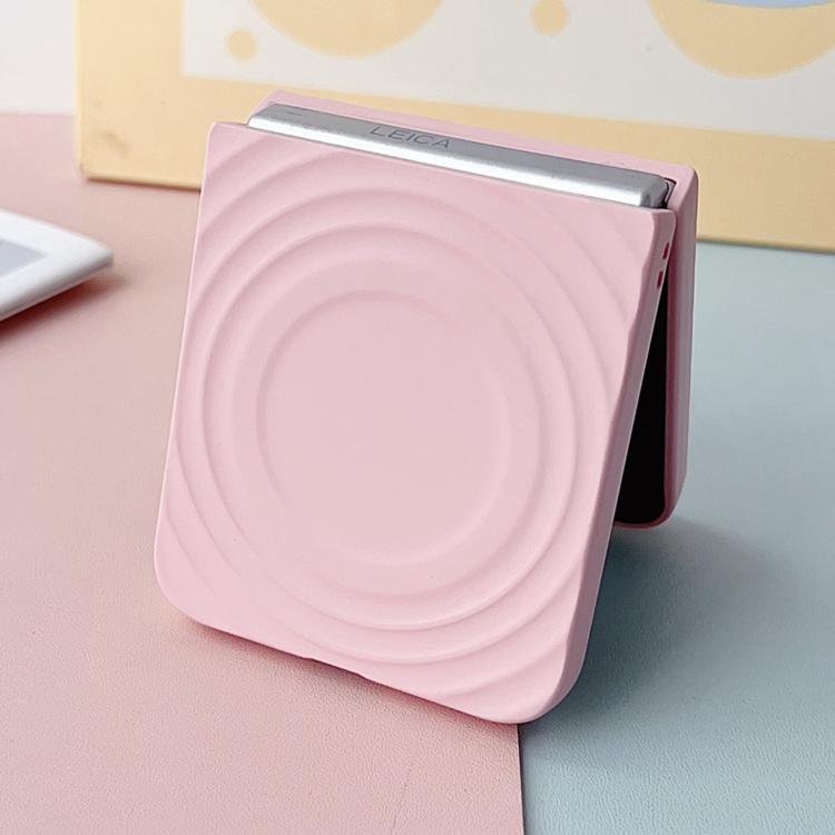 Funda para Xiaomi Mix Flip Wave Texture MagSafe Skin Feel PC (azul claro)