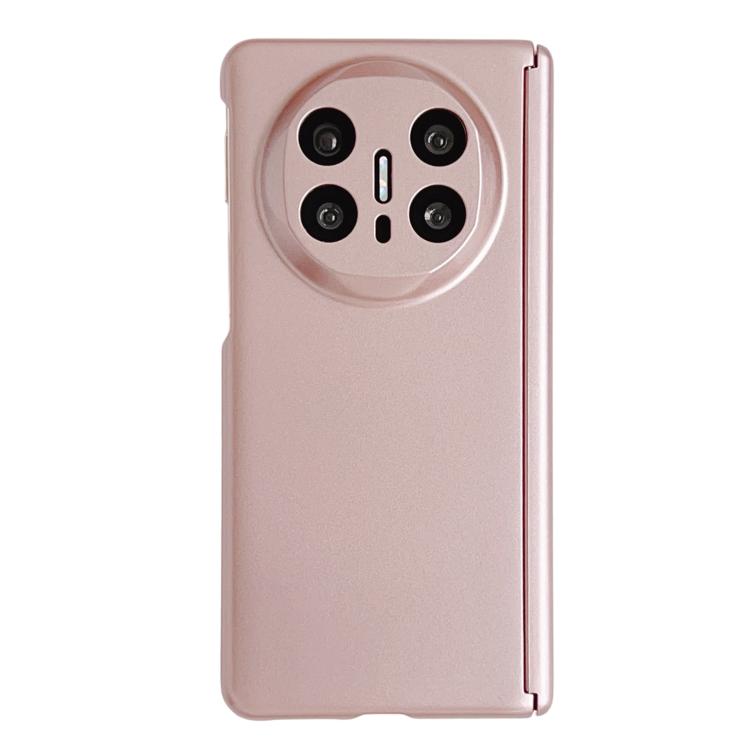 Funda plegable con bisagra magnética para Huawei Mate X6 (oro rosa)