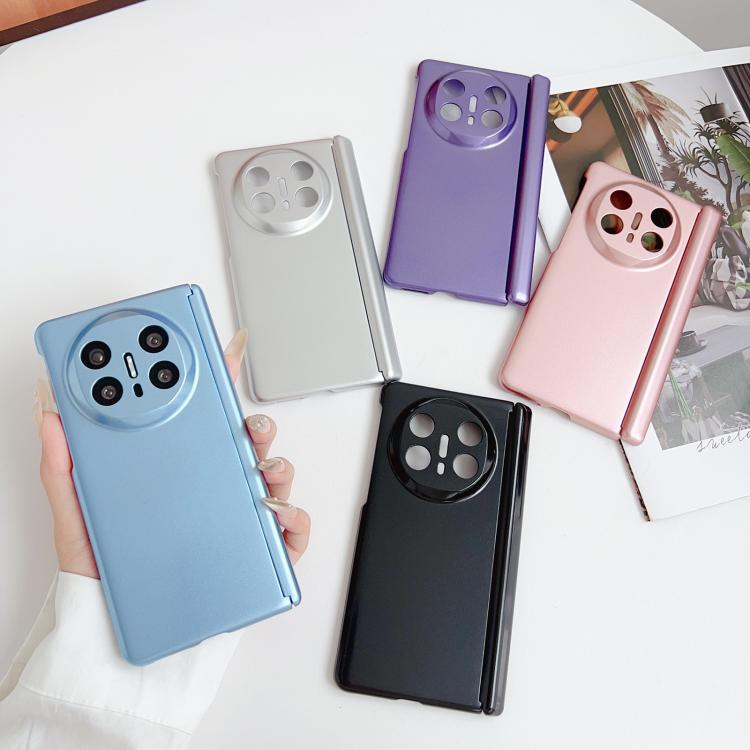 Funda plegable con bisagra magnética para Huawei Mate X6 (oro rosa)