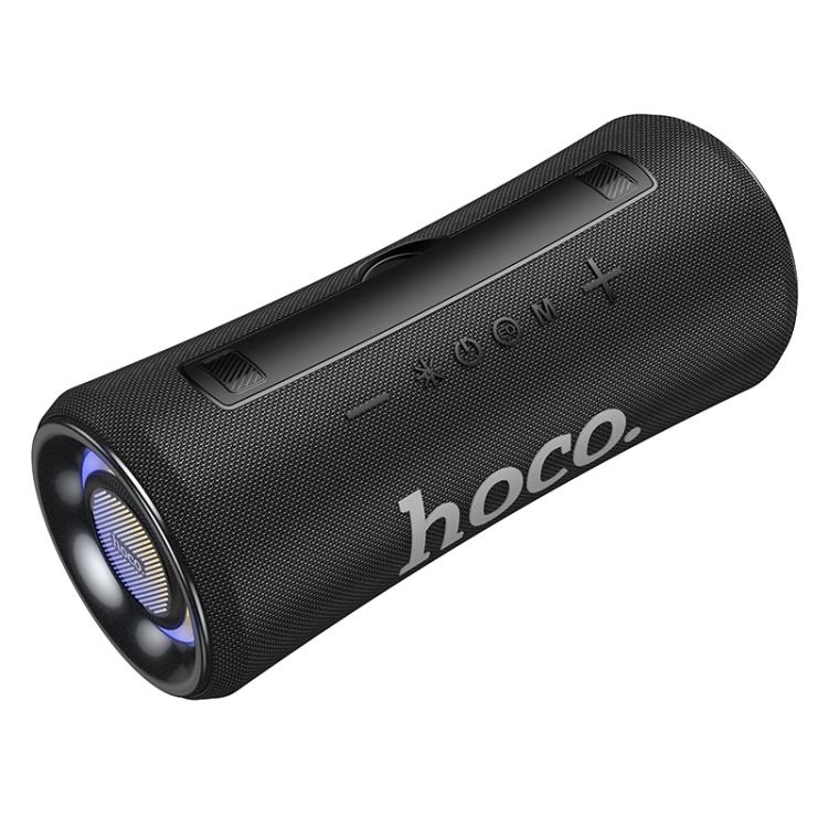 Altavoz Bluetooth portátil para exteriores hoco HA10 Oleada (negro)