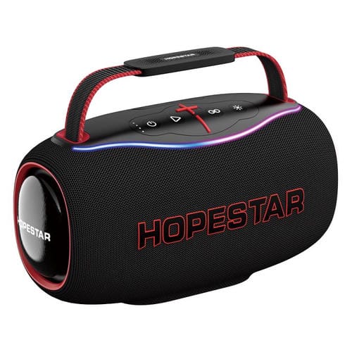 Altavoz Bluetooth portátil e impermeable para exteriores HOPESTAR H80 de 80 W (negro)